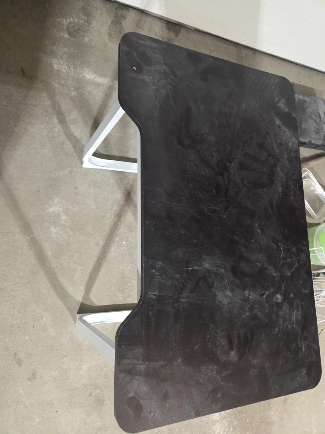 Black and White Folding Desk - photo 3