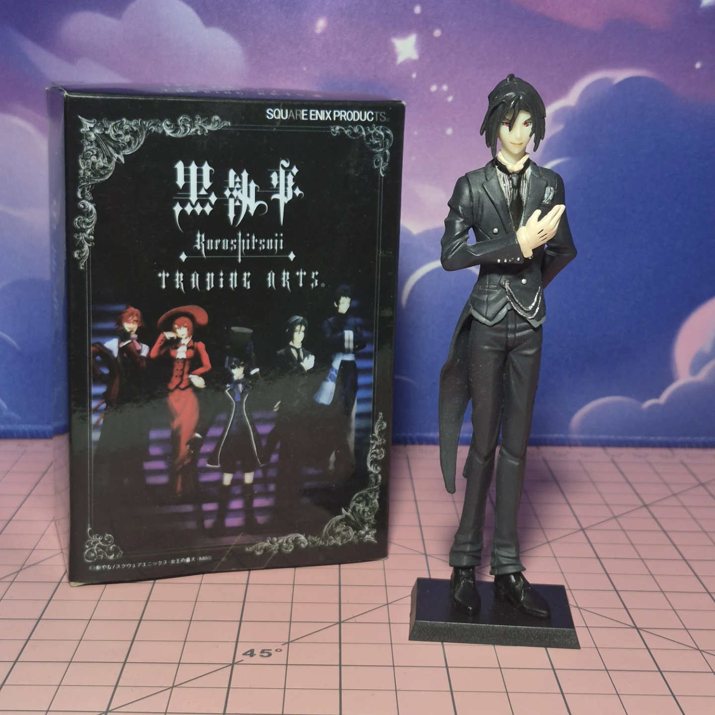 Square Enix Kuroshitsuji Sebastian Michaelis Trading Arts Figure