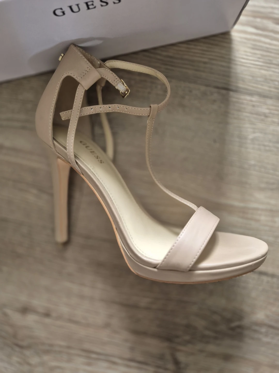 Guess Women's Nude Strappy High Heel Sandals - photo 3