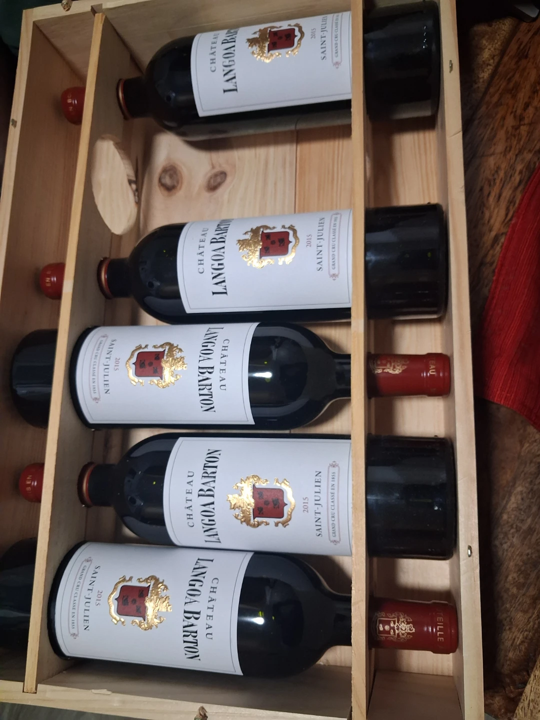 Château Langoa Barton Saint-Julien 2015 Red Wine (6 Bottles)