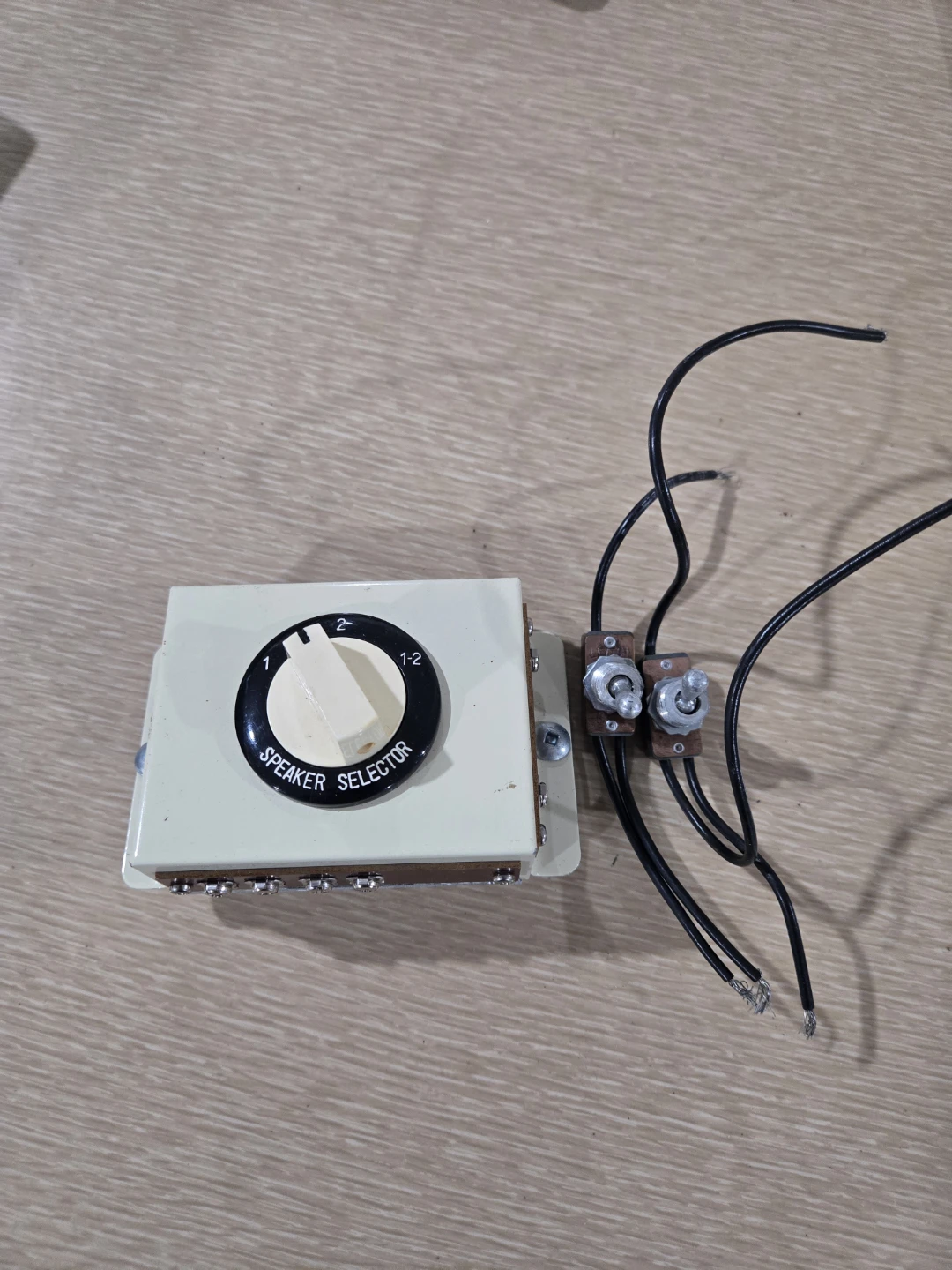 Vintage Speaker Selector Switch Box