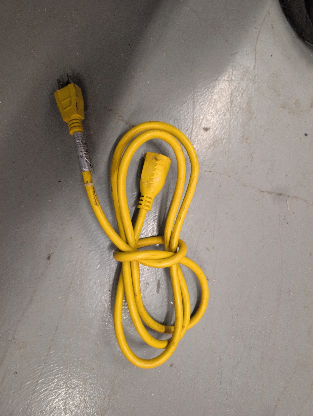 Yellow Extension Cord