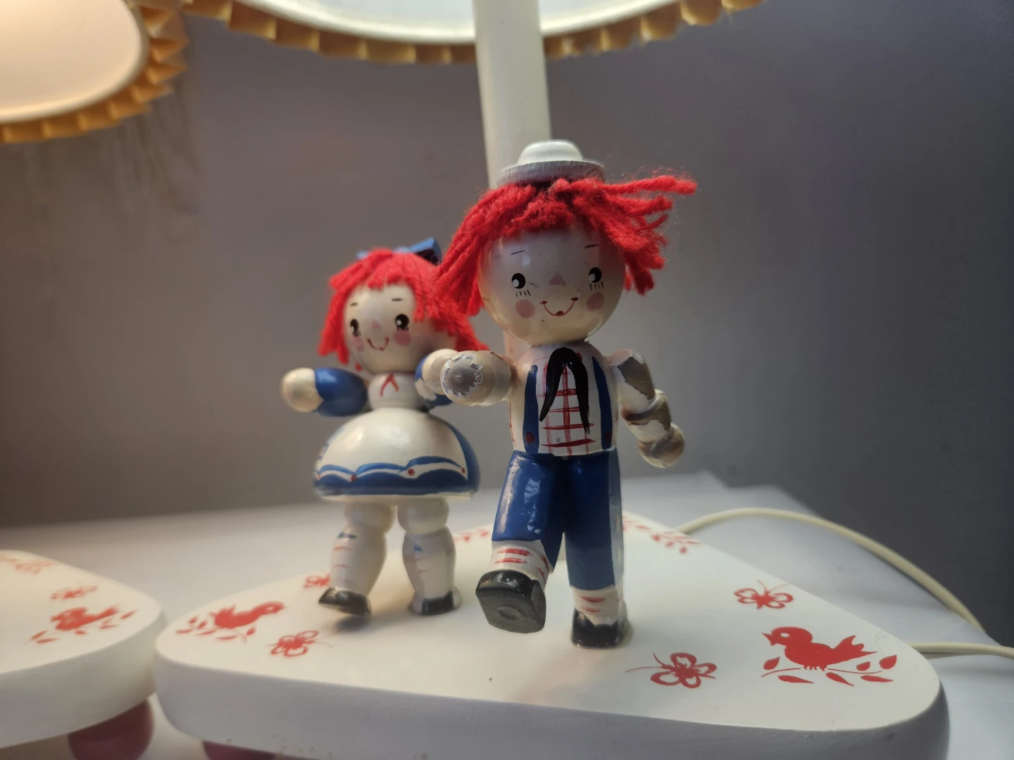 Vintage Raggedy Ann & Andy Lamps - Pair - photo 3