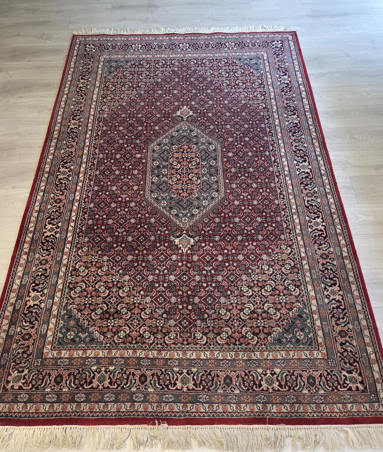 Authentic Bidjar Hand Knotted Wool Area Rug (108" × 72") - photo 3