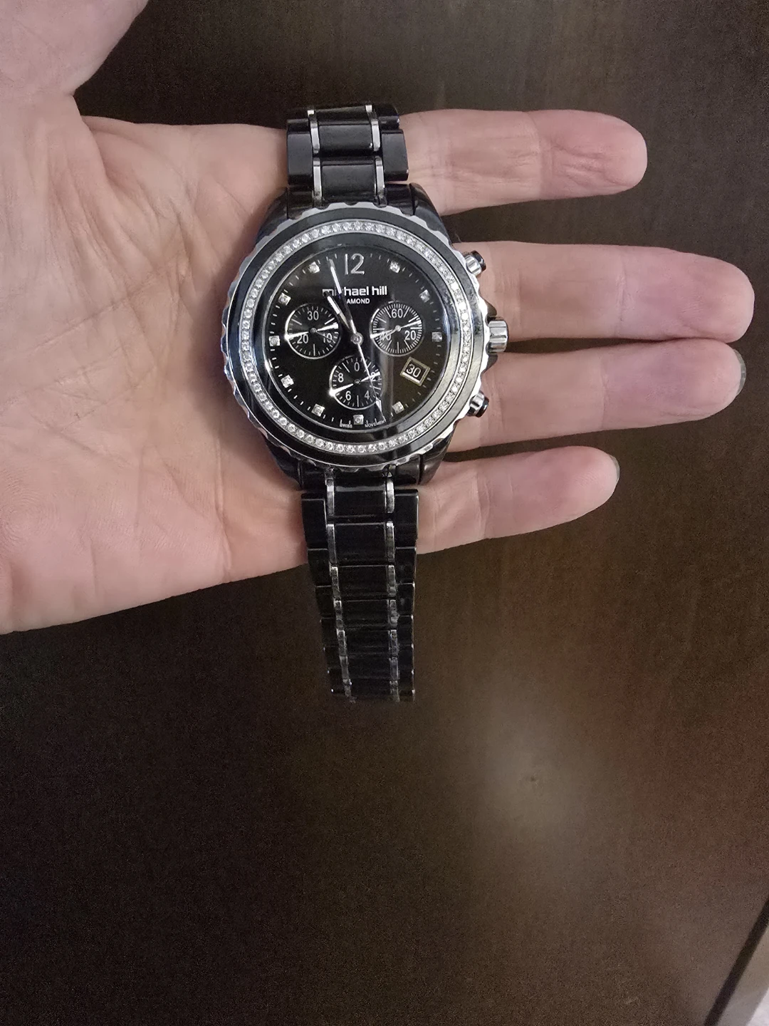 Michael Hill Diamond Watch - Black Ceramic & Stainless Steel - photo 3