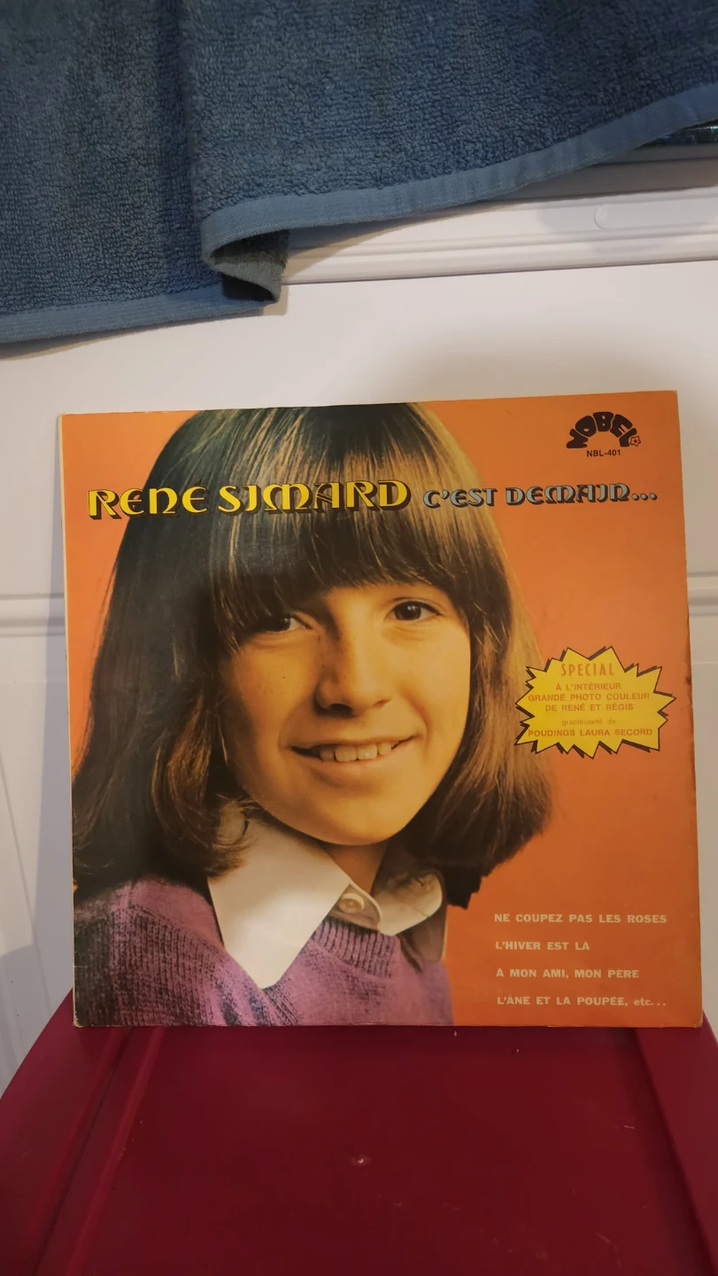René Simard C'est Demain Vinyl Record