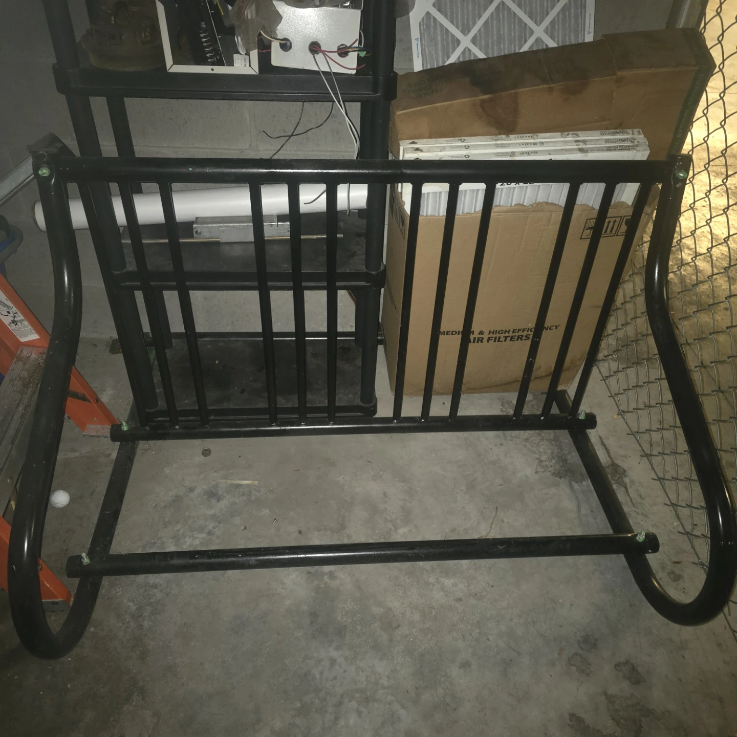 Double Sided 8 Bike Commercial Grade Bike Stand
