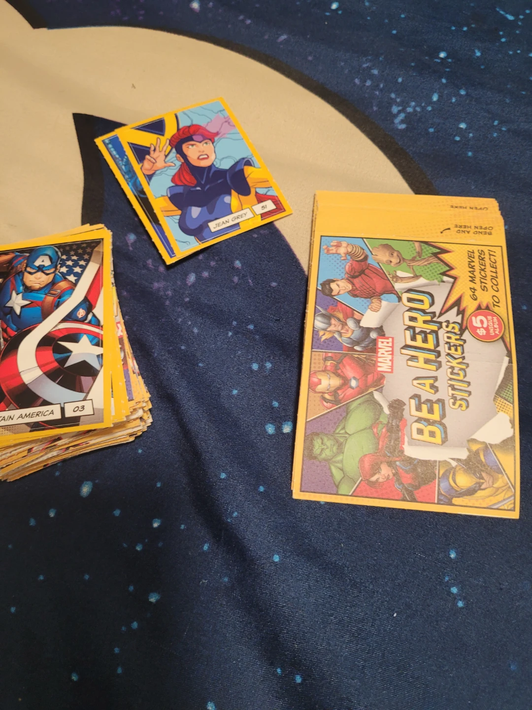 Marvel Be A Hero Stickers Collection Pack