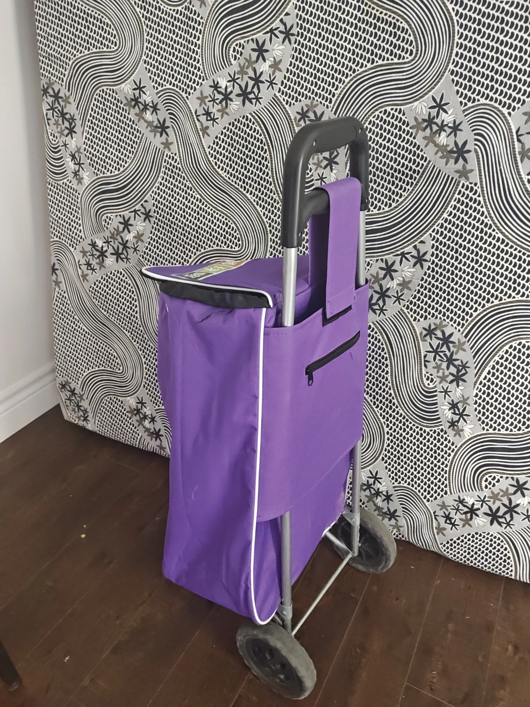 Purple Shopping Trolley with Animal Graphics - photo 2