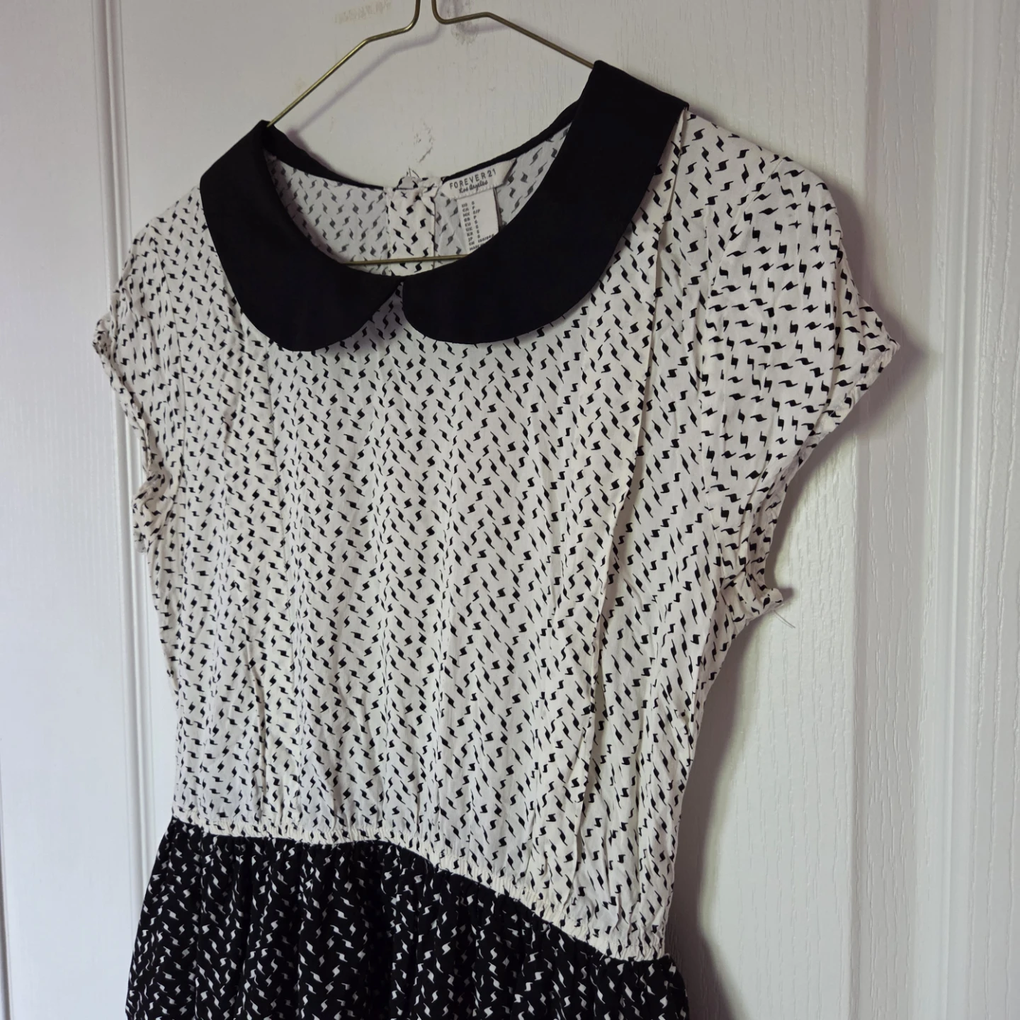 Black and White Summer Dress
