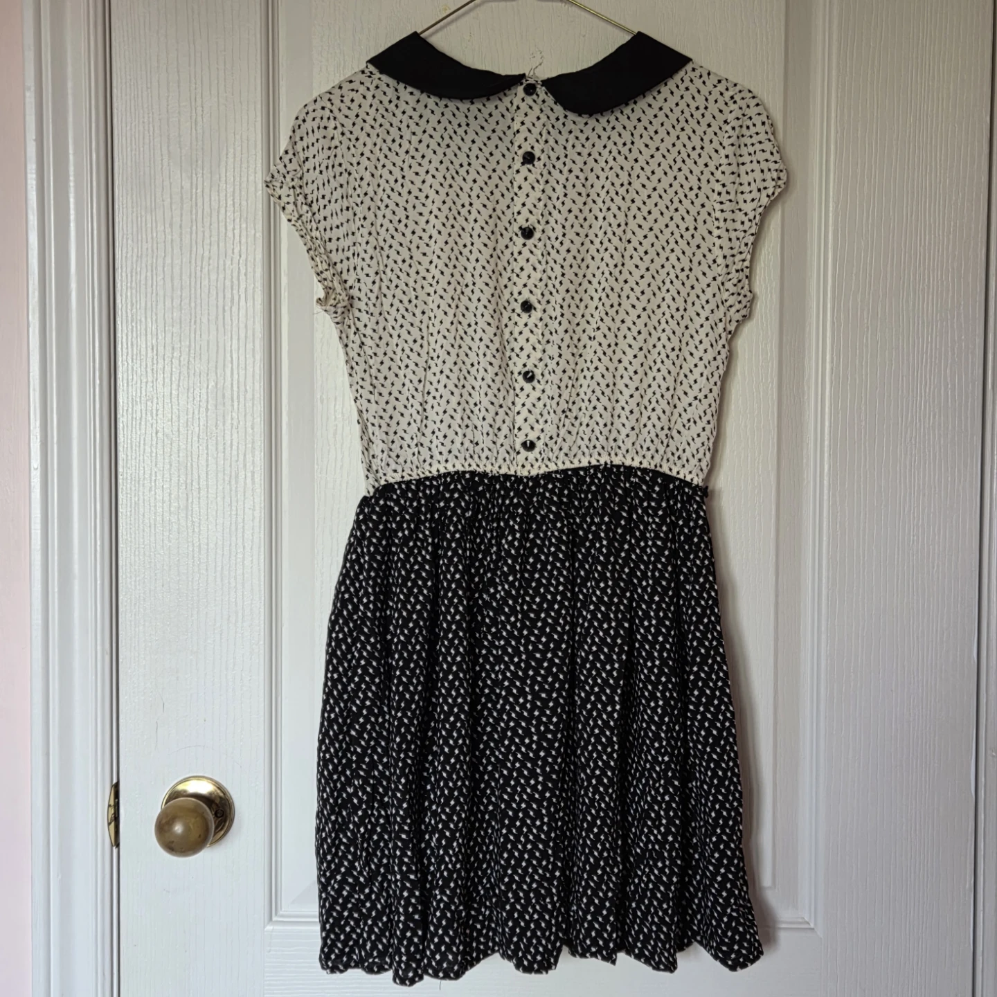 Black and White Summer Dress - photo 3