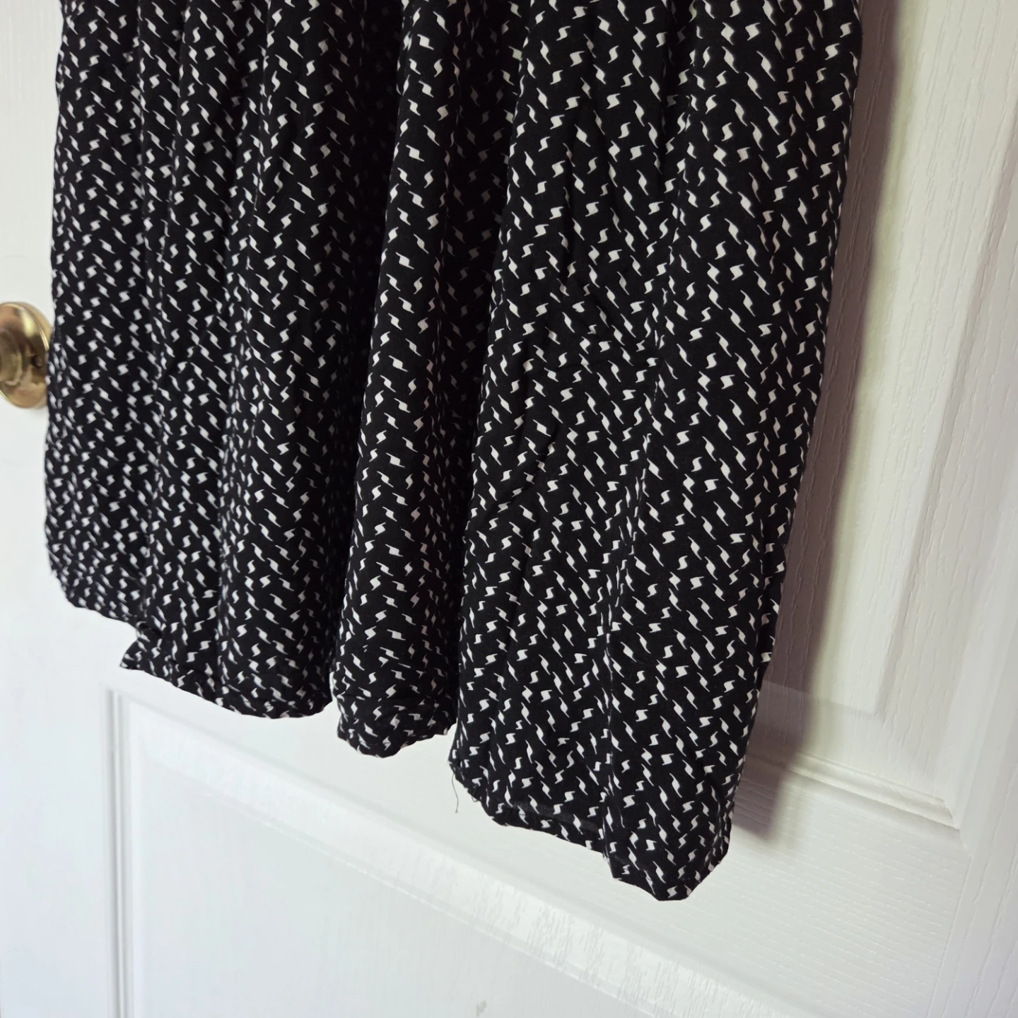Black and White Summer Dress - photo 5