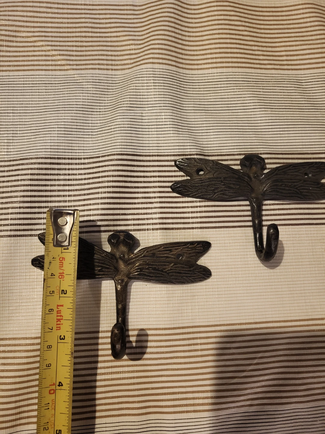 Dragonfly Wall Metal Hooks (Set of 2) - photo 2
