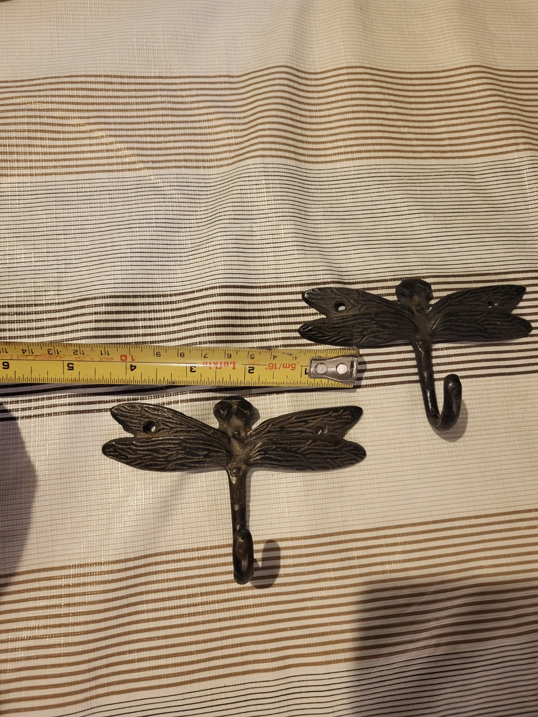 Dragonfly Wall Metal Hooks (Set of 2) - photo 3