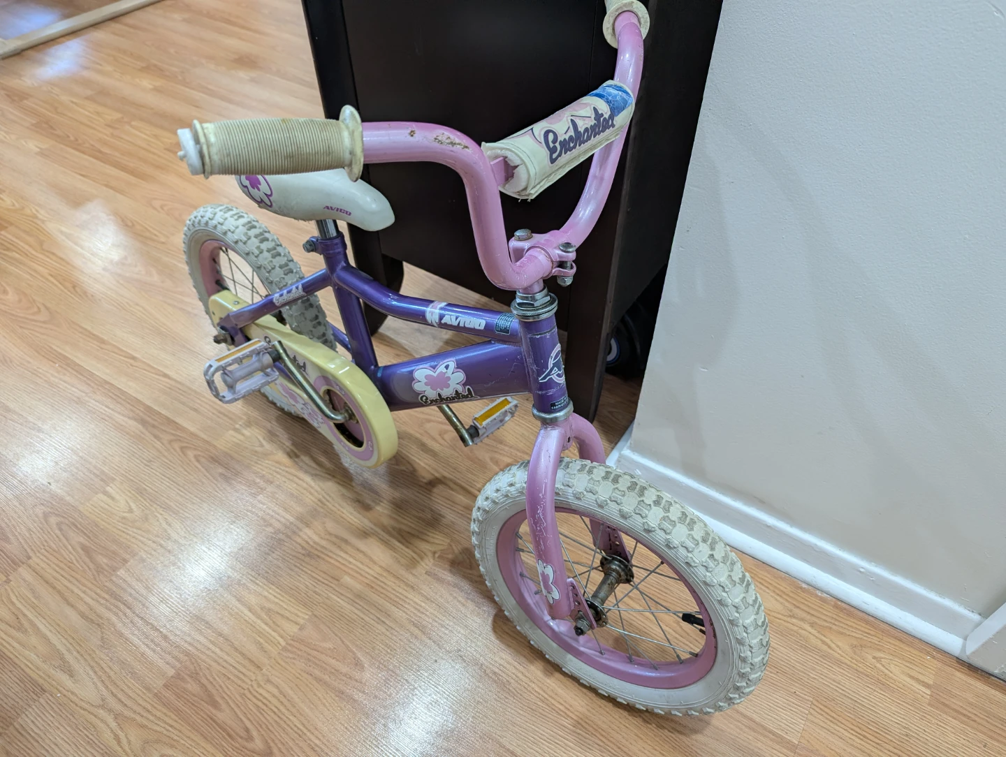 Kids Bicycle - Purple & Pink