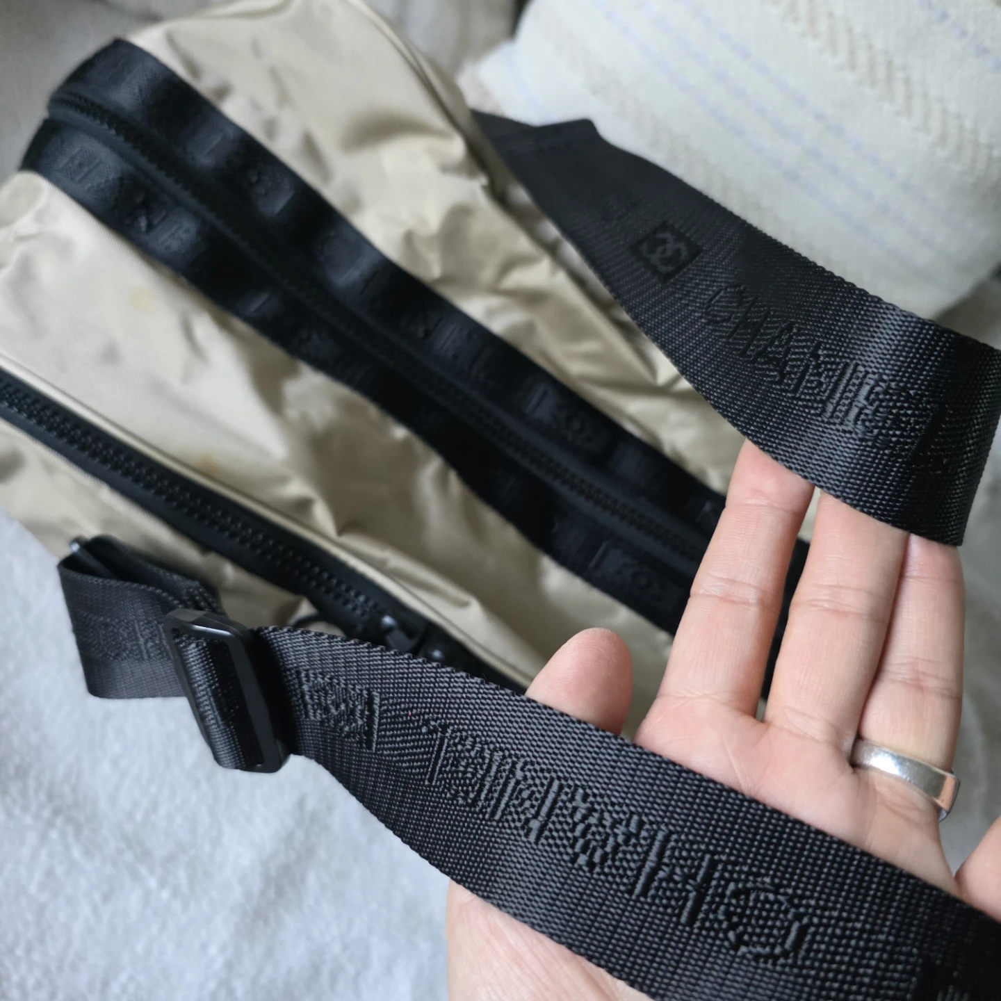 Chanel sports line Duffle Bag - photo 3