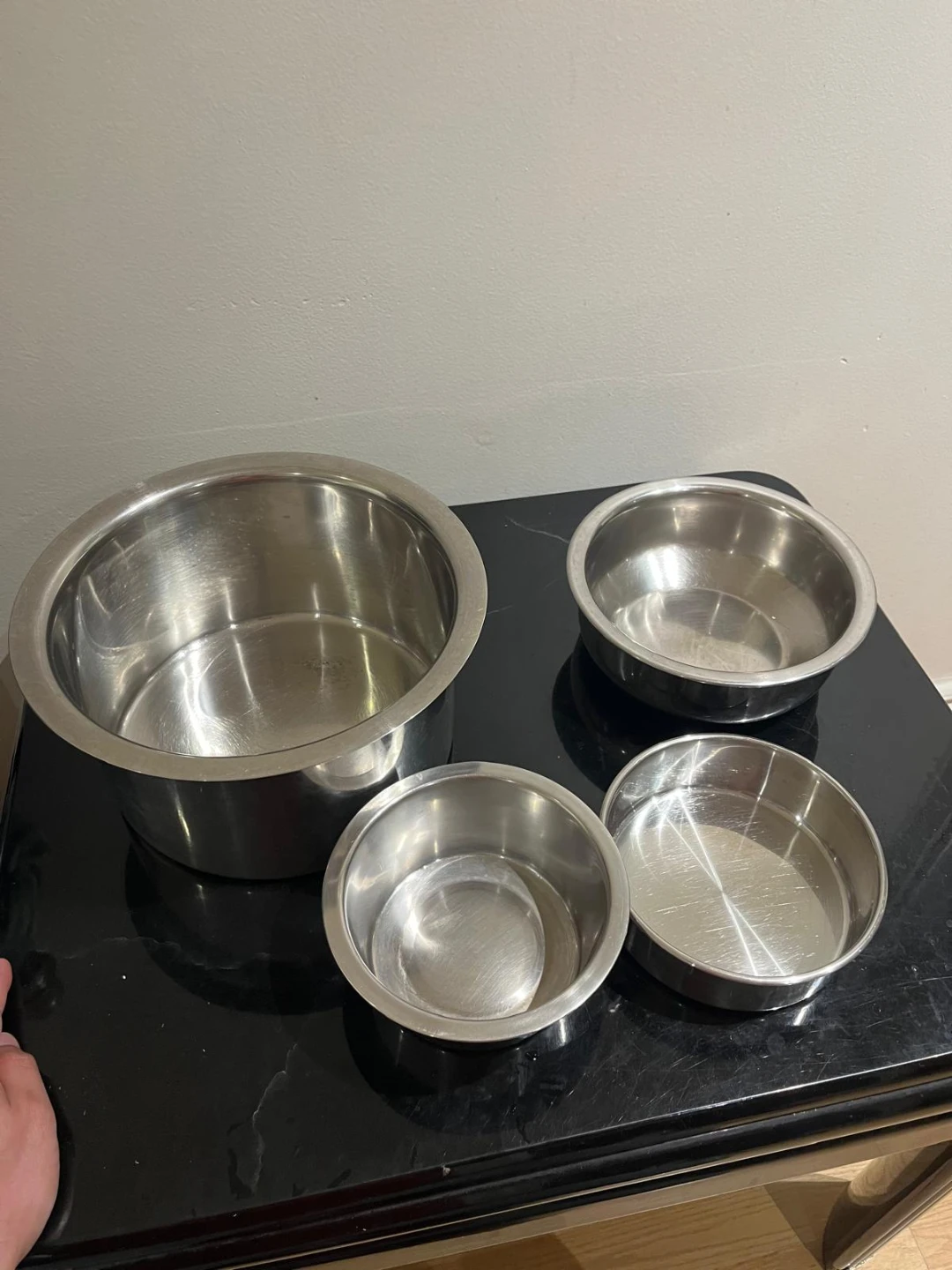 Set of 4 Stainless Steel Mixing Bowls - photo 3
