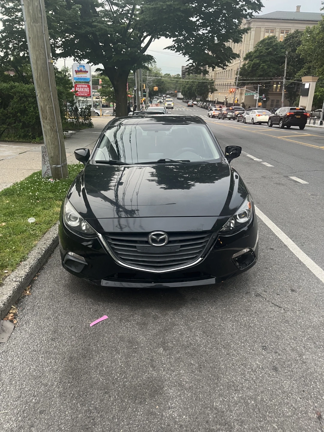 2015 Black Mazda 3 Sedan