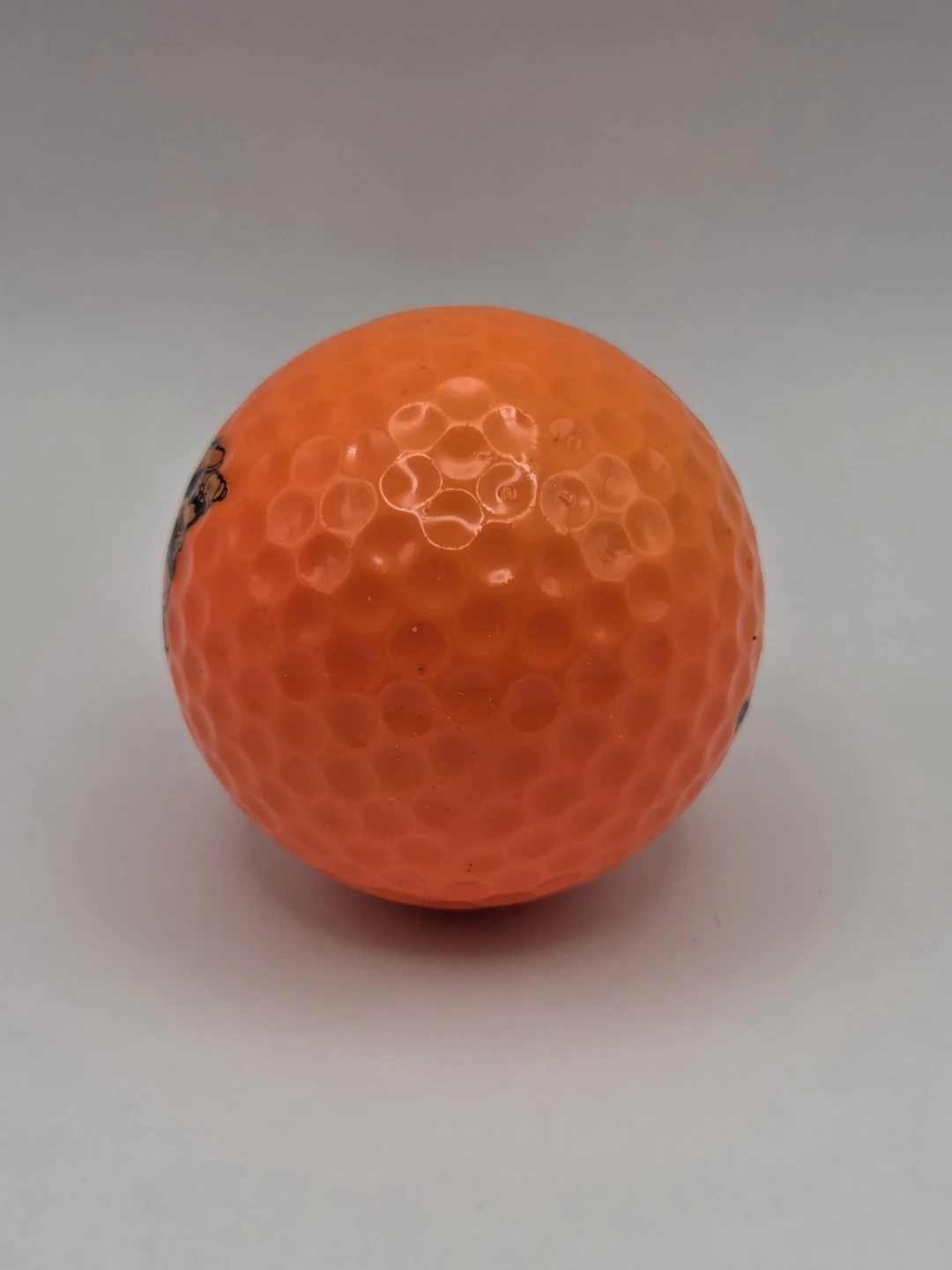Acushnet Orange Golf Ball with Mickey Mouse Design - Number 2 - photo 2