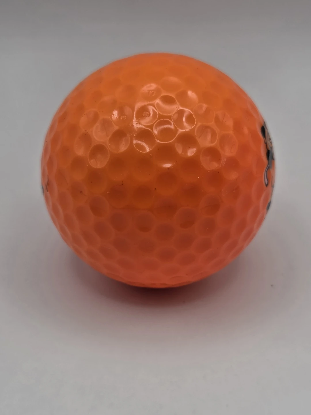 Acushnet Orange Golf Ball with Mickey Mouse Design - Number 2 - photo 4
