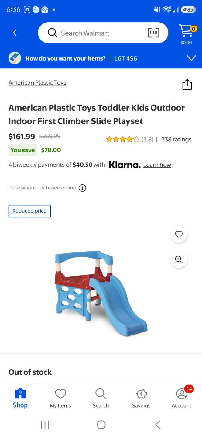 Kids First Climber slide