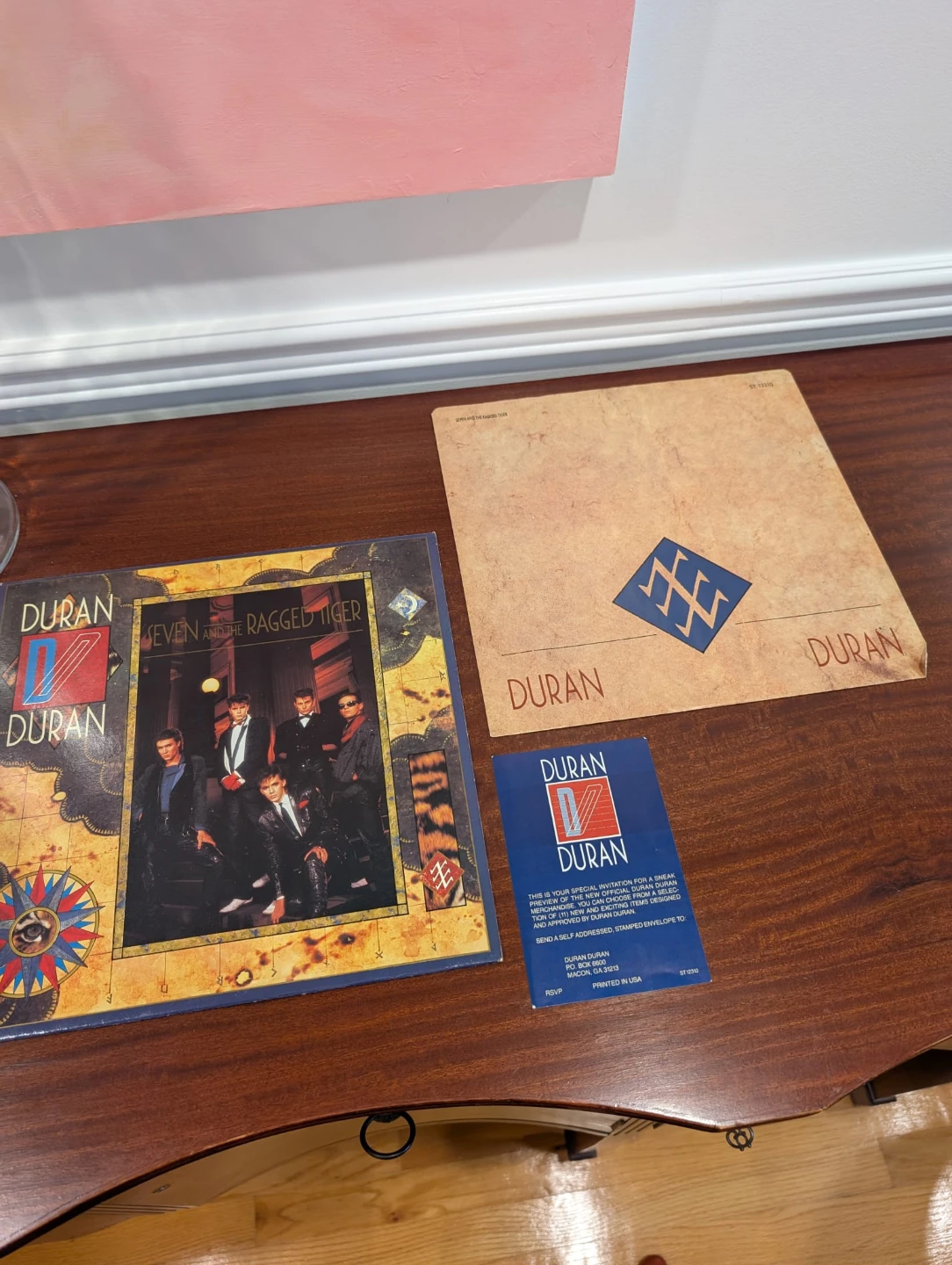 Duran Duran Seven and the Ragged Tiger Vinyl Record - photo 3