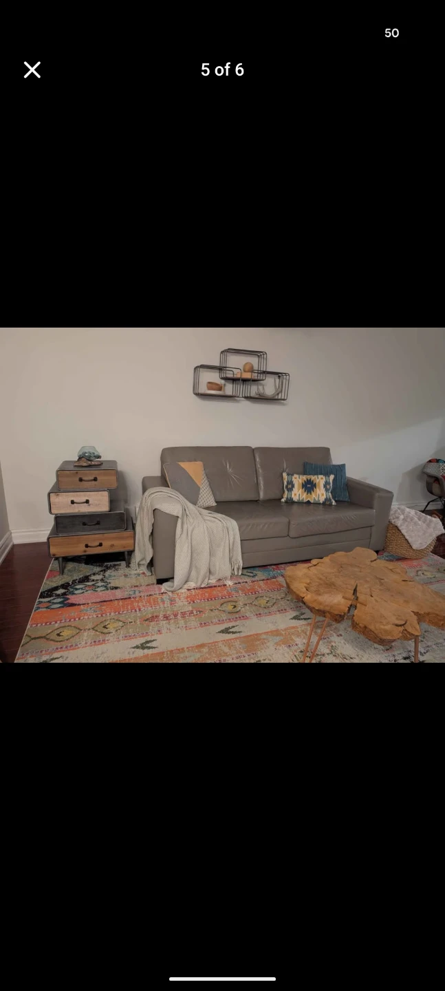 Horizontal Metal and Wood Shelving - photo 4
