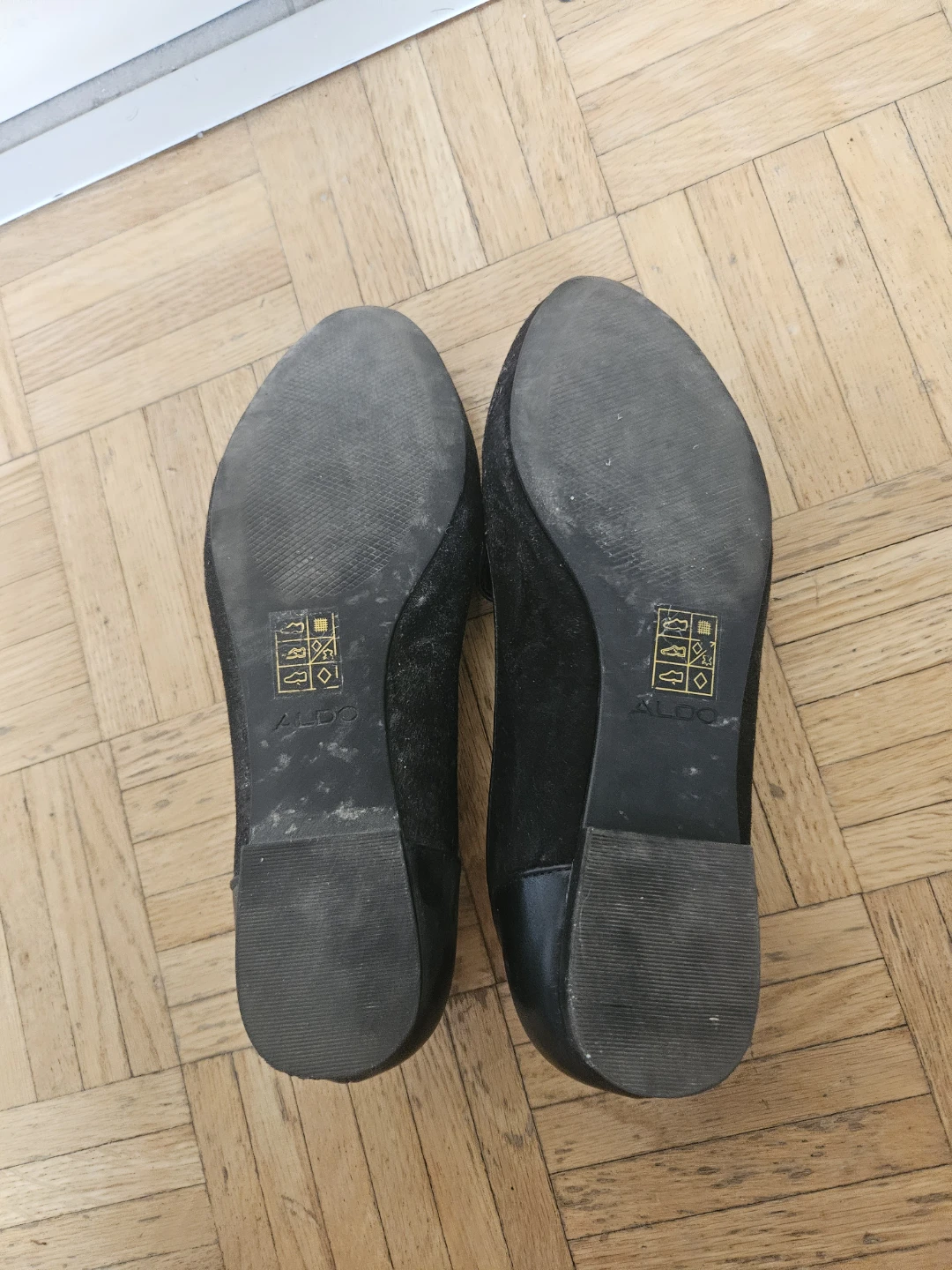 Black Suede Loafers - ALDO 6.5 - photo 3