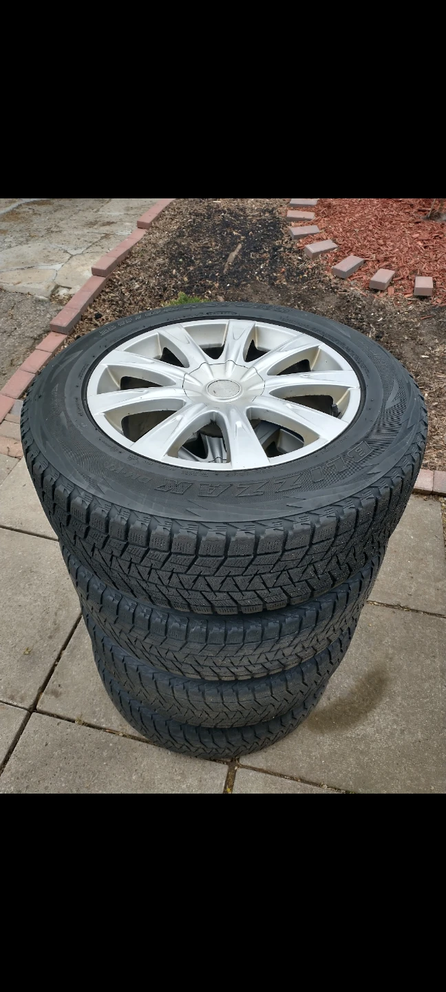 18inch aluminum rims and tires, 5x114,3