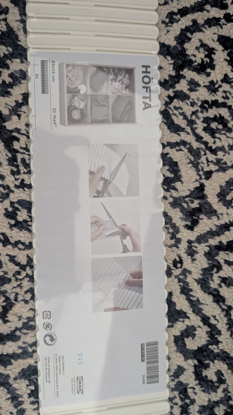 IKEA HÖFTA Drawer Organizers (Set of 3) - photo 2