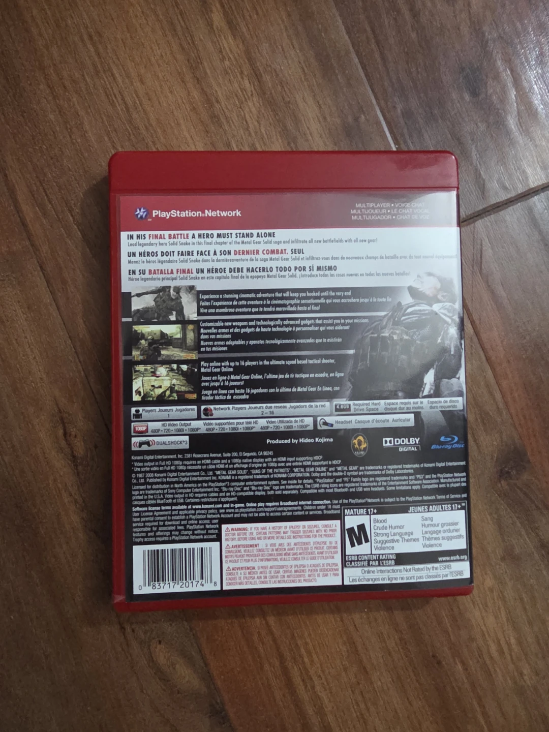 Metal Gear Solid 4 PS3 - photo 2