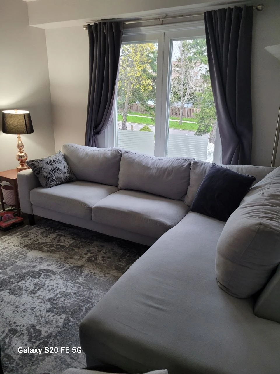 Light Grey Sectional Sofa