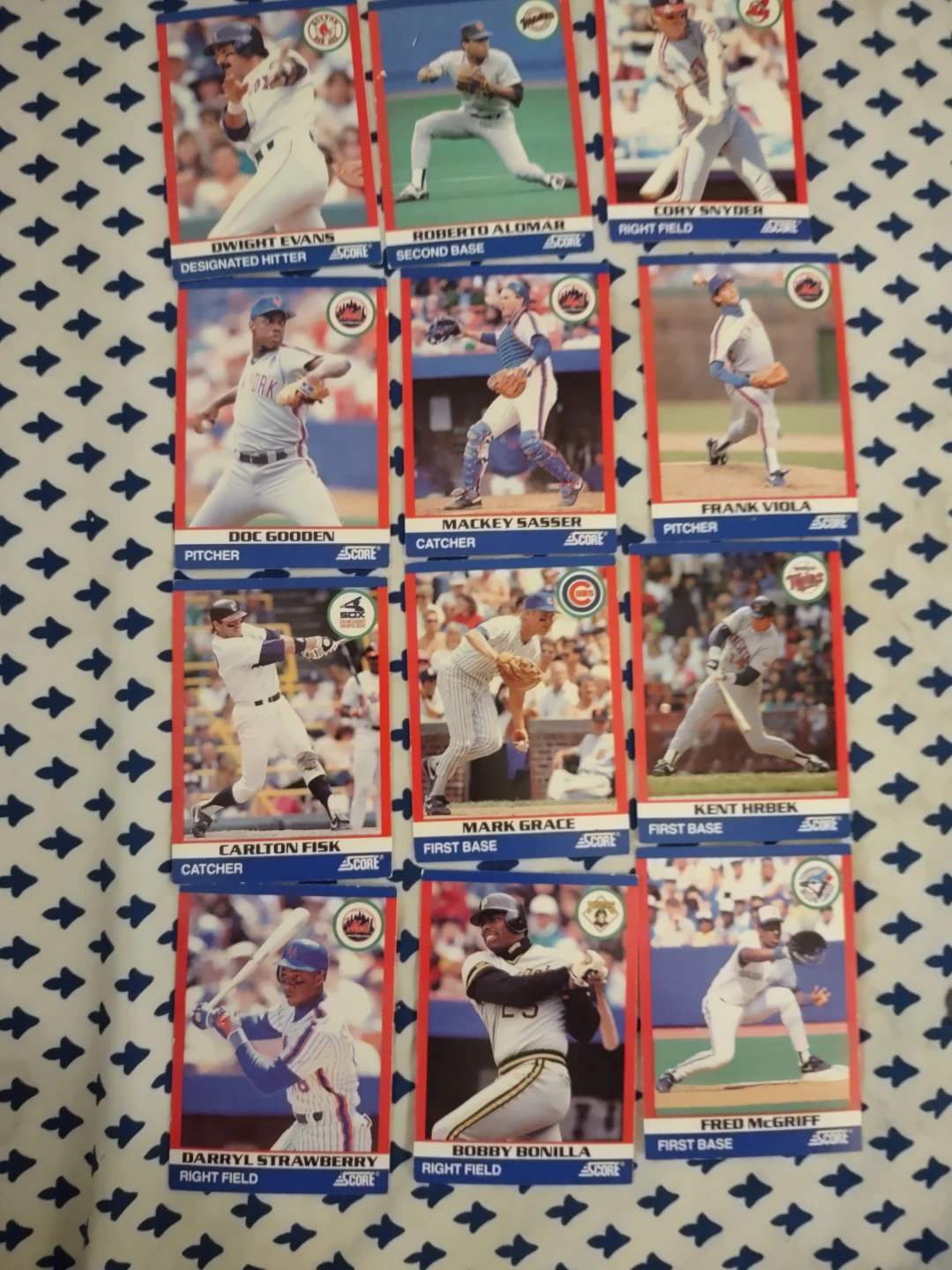 Score Baseball Cards Collection - photo 3