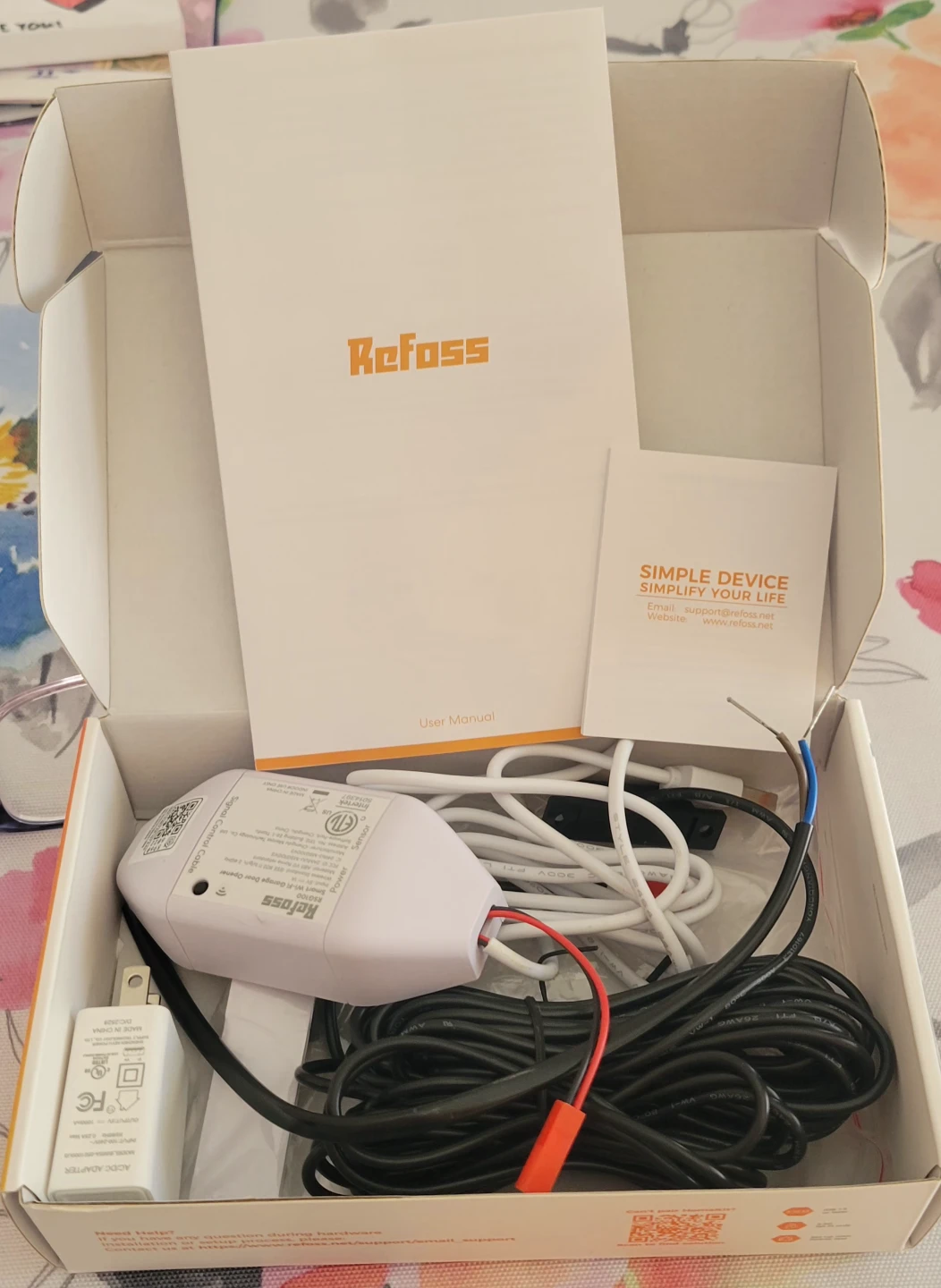 NEW - Refoss Smart Wi-Fi Garage Door Opener