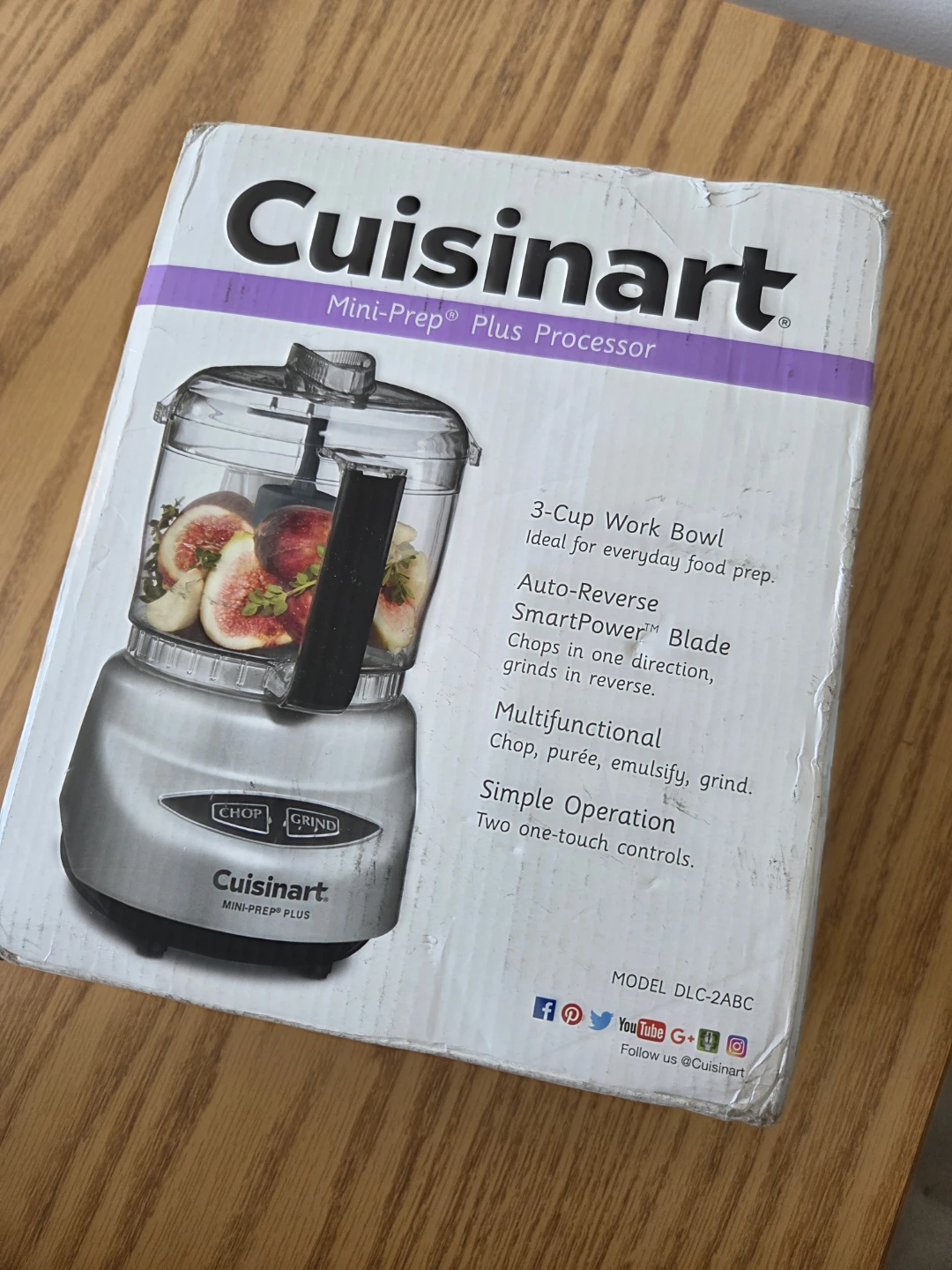 Almost-new 24-Ounce Cuisinart Mini-Prep Plus Food Processor - photo 2