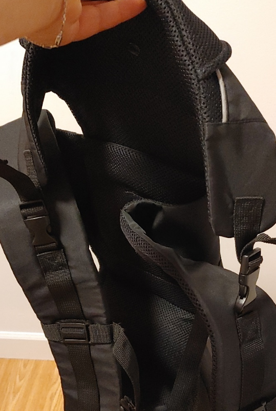 Black Baby Carrier with Hip Seat New - photo 3