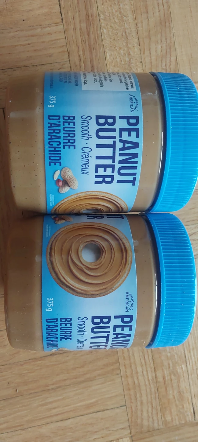 American Garden Smooth Peanut Butter 2 x 375g