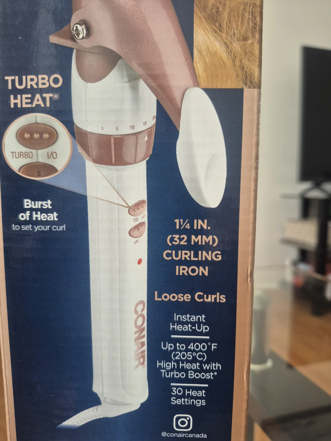 Conair Double Ceramic 1 1/4 Inch Curling Iron - photo 2