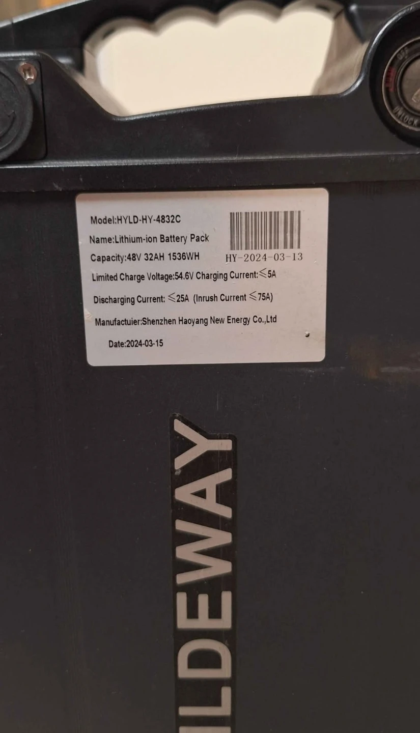 Wildeway FW11S battery 🔋 - photo 3