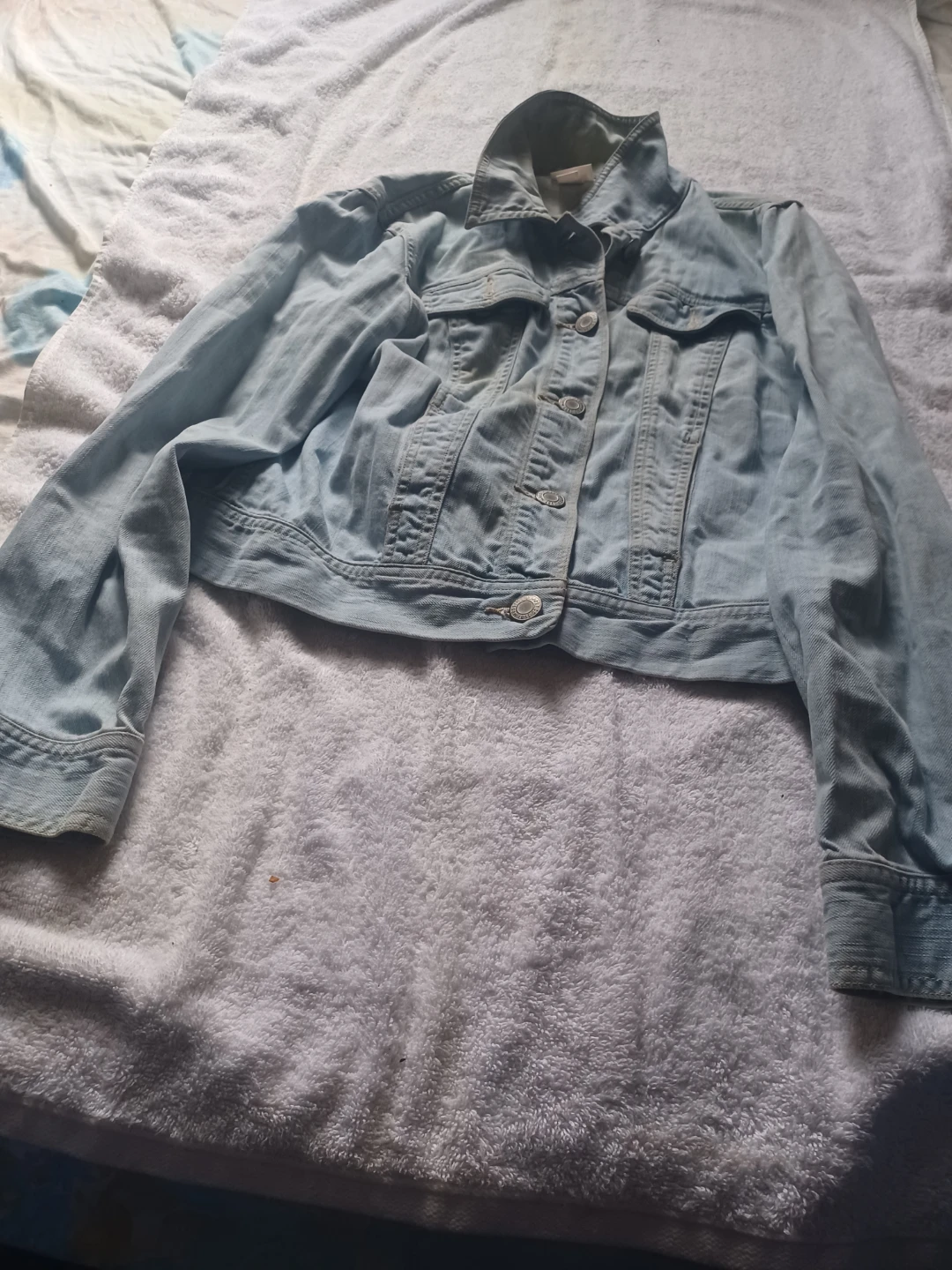 Mossimo Supply Co. Light Wash Denim Jacket Size M/M - photo 2