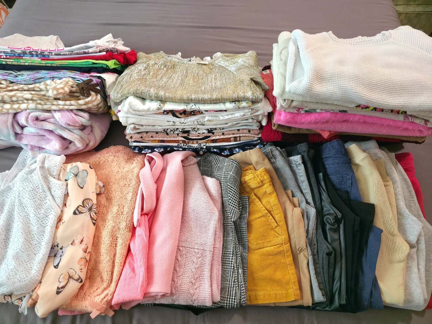 Bundle of girls clothes (51 items) Size 6-8y.o.