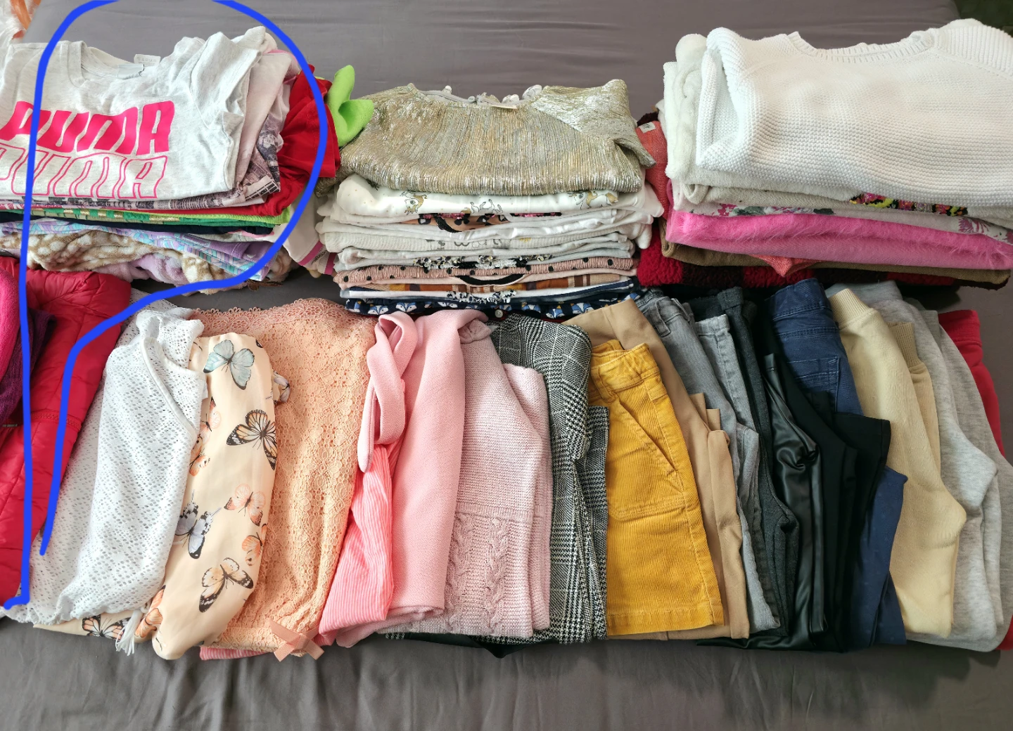 Bundle of girls clothes (51 items) Size 6-8y.o. - photo 2