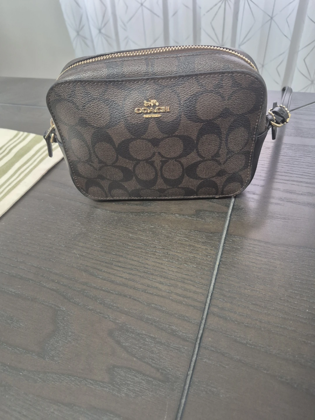 Coach Signature Camera Bag