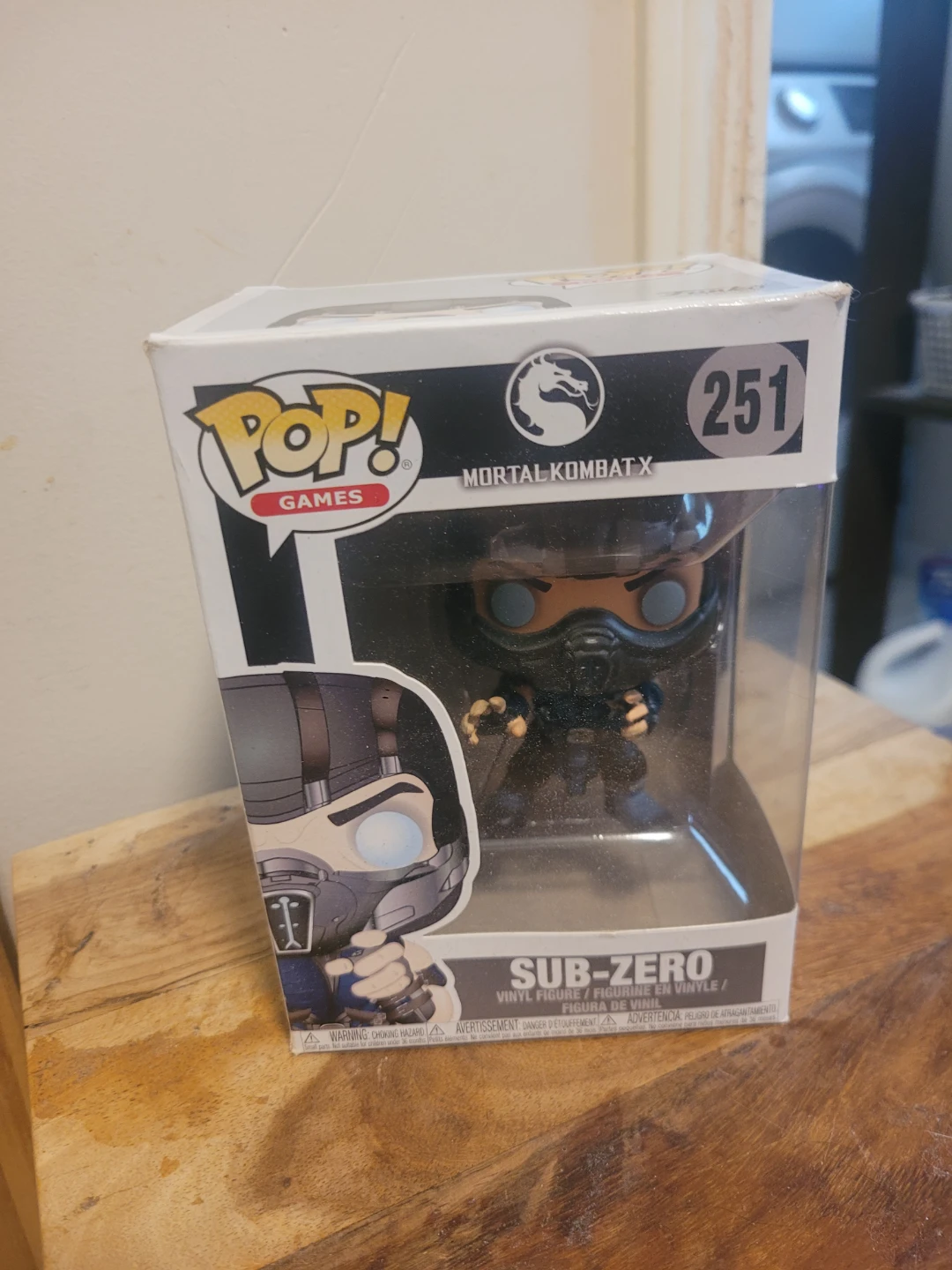 Funko Pop! Mortal Kombat X Sub-Zero #251 Vinyl