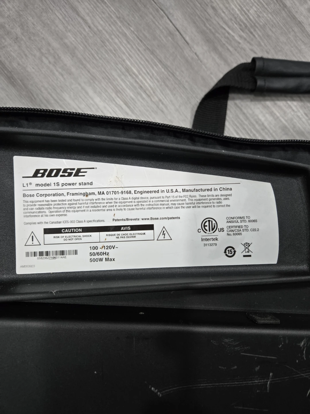 Bose L1 Model 1S Power Stand with T1 ToneMatch Audio Engine - photo 5