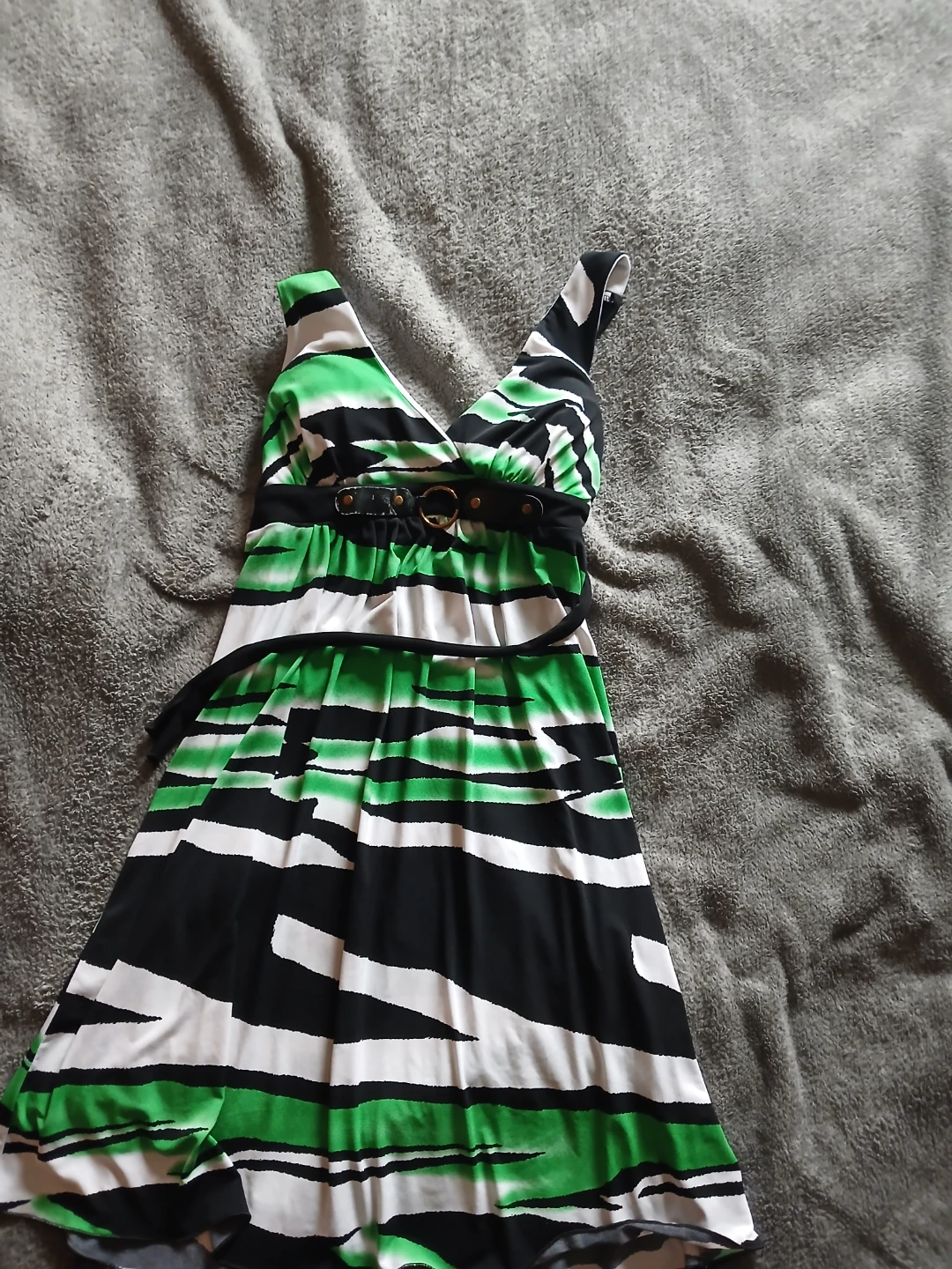 Women's Striped Halter Dress - photo 3