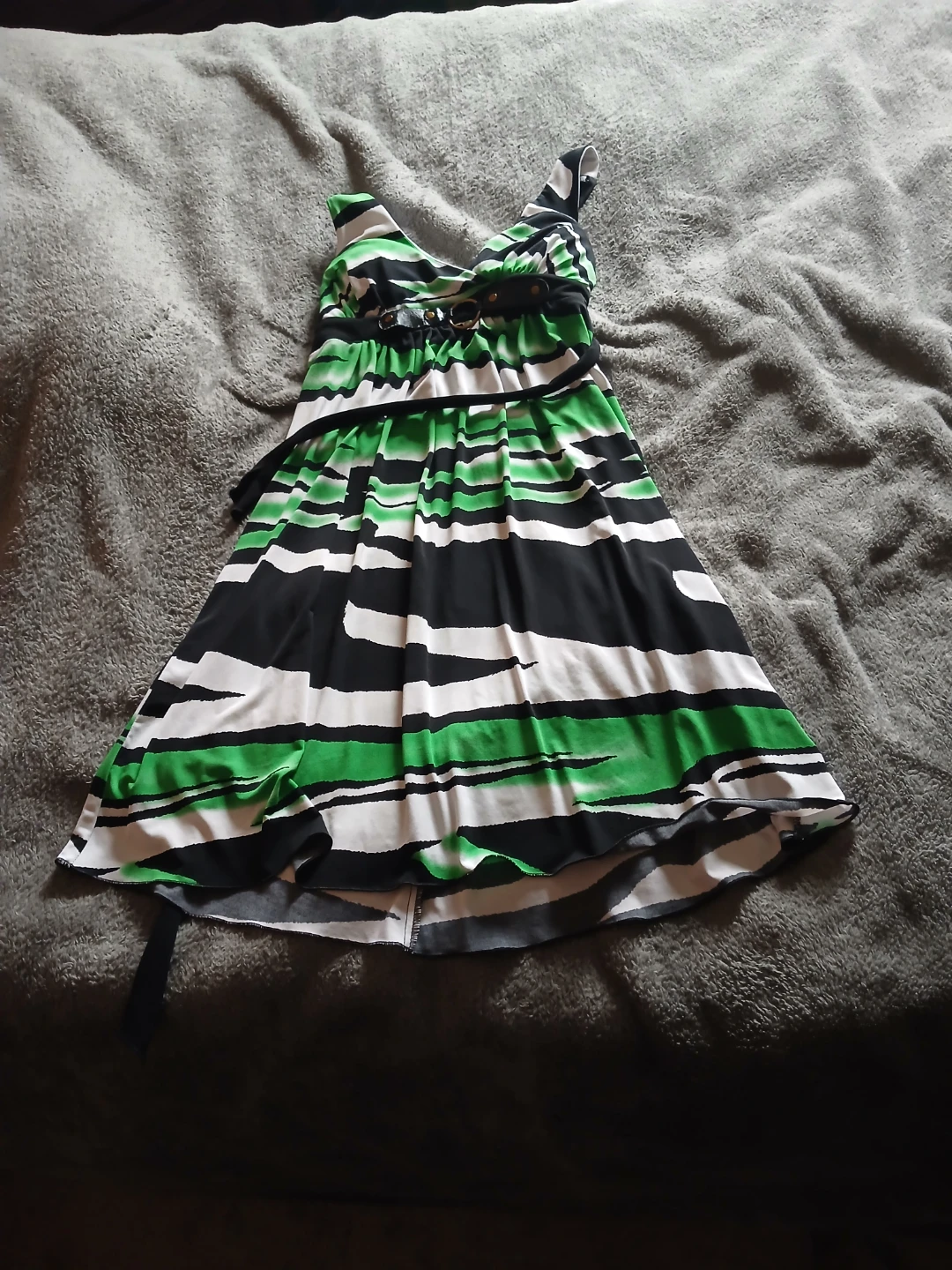Women's Striped Halter Dress - photo 4