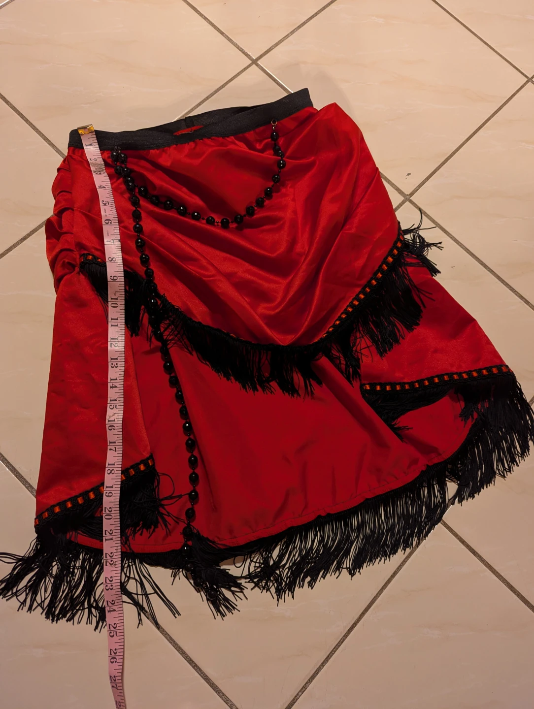 Leg Avenue Red Flapper Skirt - One Size