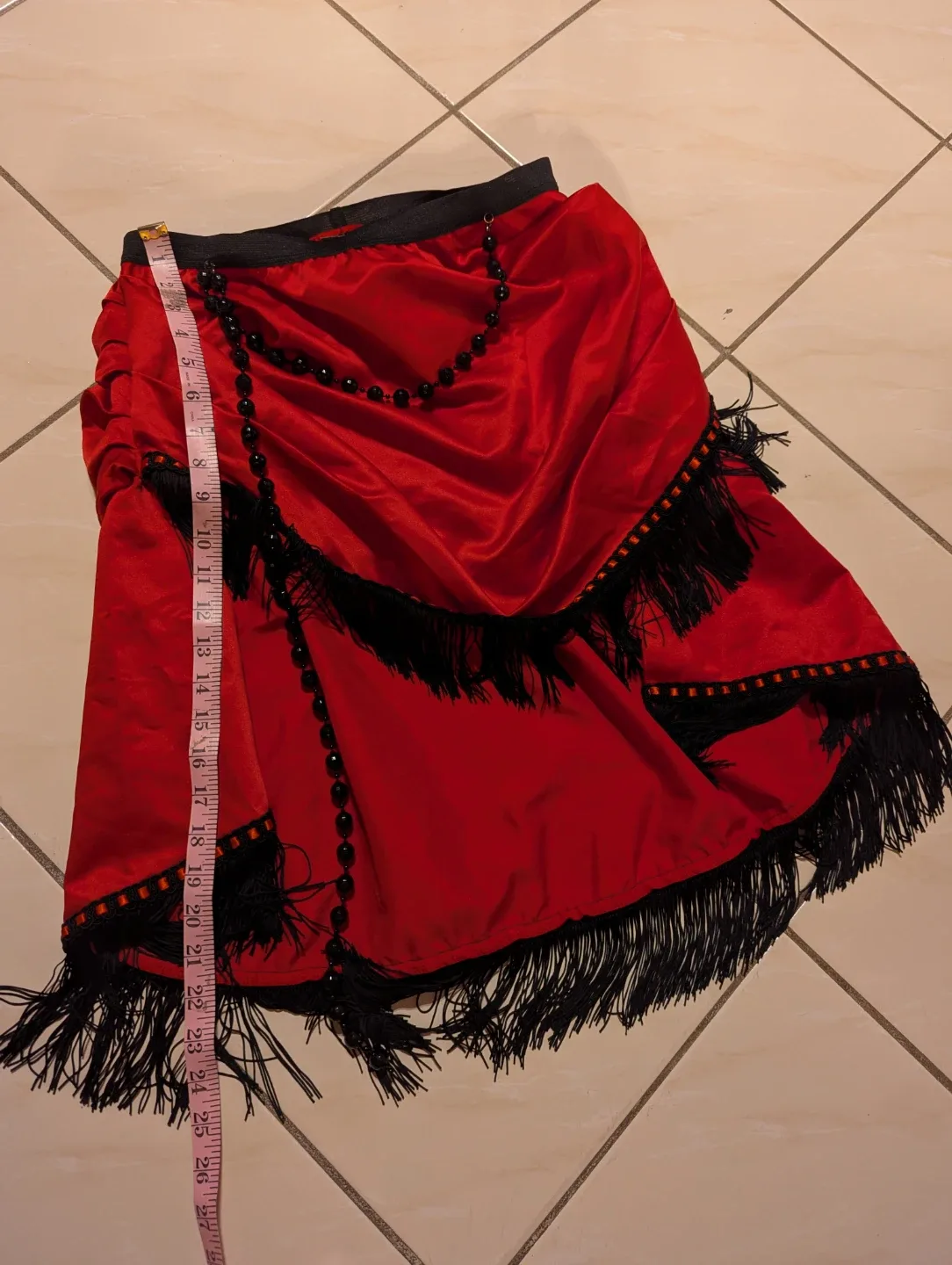 Leg Avenue Red Flapper Skirt - One Size