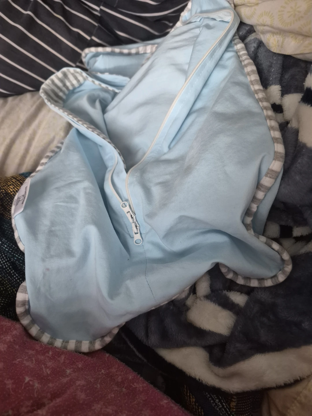 Blue Baby Swaddle Sleep Sack